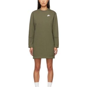 Green Sportswear Nike Tech Fleece Dress